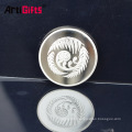Custom collecting supplies high quality great wall of china aluminum silver coin